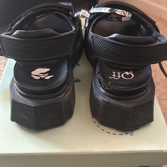 Off-White Black Sandals - Picture 10 of 10